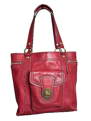 Coach Gigi Y2K Hot Pink Leather Tote (view 1)