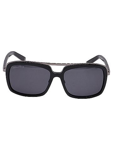 Dsquared2 Dsquared2 DQ0026 Aviator Sunglasses in Black Acetate (view 1)