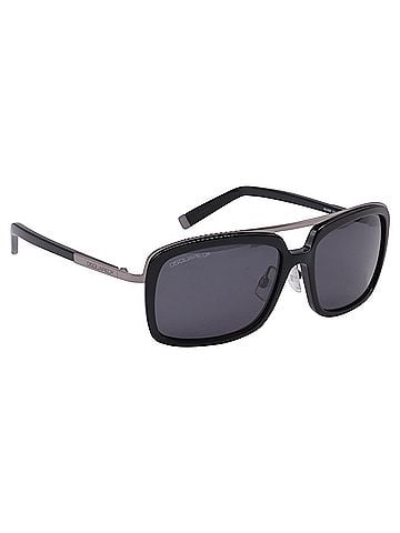 Dsquared2 Dsquared2 DQ0026 Aviator Sunglasses in Black Acetate (view 2)