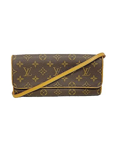 Louis Vuitton Louis Vuitton Monogram Pochette Twin GM Shoulder Bag M51852 Brown Women's (view 1)