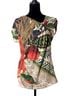 Desigual Floral Multi Color Sleeveless T-Shirt Size L - photo 1