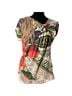 Desigual Floral Multi Color Sleeveless T-Shirt Size L - photo 4
