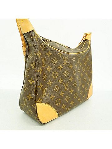 Louis Vuitton Louis Vuitton Monogram Boulogne 30 Shoulder Bag M51265 Brown Women's (view 2)