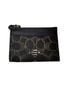 Coach Solid Black Brown Wallet One size - photo 1