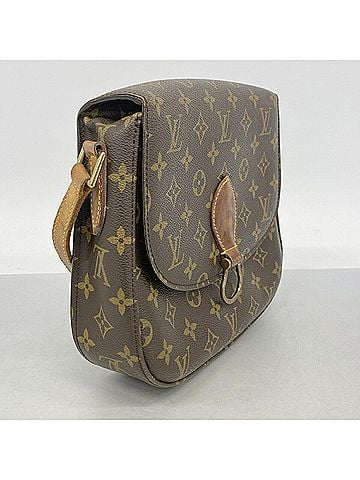 Louis Vuitton Louis Vuitton Monogram Saint Cloud GM Shoulder Bag M51242 Brown Women's (view 2)