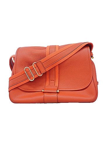 Hermès Hermes Shoulder Bag, Bour Lang, Taurillon Clemence Leather, Rose Jaipur, ?Q Stamp, Ladies' (view 1)