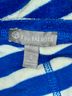 Talbots Stripes Blue White Short Sleeve Top Size S - photo 3