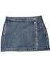 Levi's Blue Denim Skirt Size 27 - photo 1