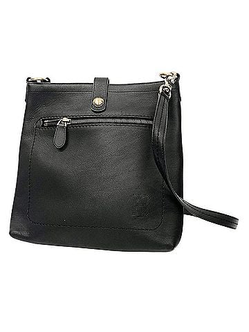Bally BALLY Bally Leather Shoulder Bag, Black, Men's (view 1)