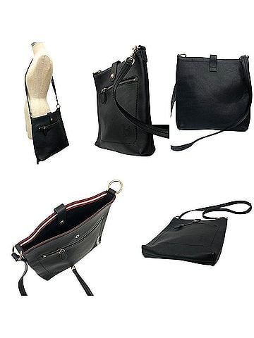Bally BALLY Bally Leather Shoulder Bag, Black, Men's (view 2)