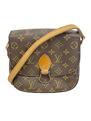Louis Vuitton Louis Vuitton Monogram Saint Cloud MM Shoulder Bag M51243 Brown Women's P3433062 (view 1)
