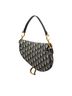 Dior 100% Canvas Blue Oblique Canvas Saddle Bag One size - photo 3