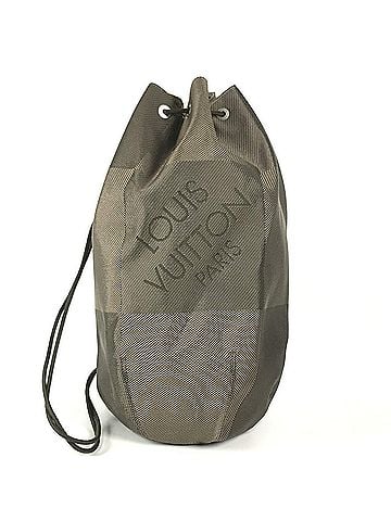 Louis Vuitton LOUIS VUITTON M93013 Damier Geant Matero PM Shoulder Bag, Drawstring Canvas, Men's &amp; Women's, Tail Khaki (view 1)