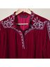 Zara Red Long Sleeve Blouse Size L - photo 5
