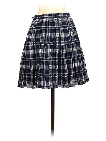 Joie Plaid Mini Joie Silk Skirt (view 2)