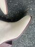 Sam Edelman 100% Suede Tan Ivory Ankle Boots Size 8 1/2 - photo 6