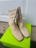 Sam Edelman 100% Suede Tan Ivory Ankle Boots Size 8 1/2 - photo 4