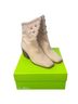 Sam Edelman 100% Suede Tan Ivory Ankle Boots Size 8 1/2 - photo 1