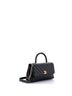 Chanel 100% Leather Black Coco Top Handle Bag Chevron Caviar Mini One size - photo 3