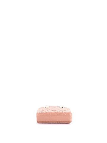 Christian Dior Lady D-Joy Bag Cannage Quilt Lambskin Micro (view 2)
