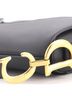 Christian Dior 100% Leather Black Saddle Handbag Leather Medium One size - photo 6