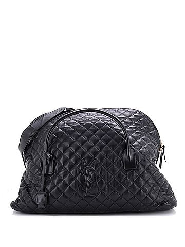 Saint Laurent ES Giant Travel Bag Quilted Leather (view 1)