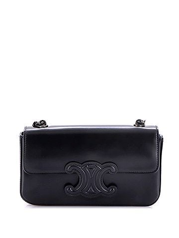 Céline Triomphe Chain Shoulder Bag Leather Small (view 1)