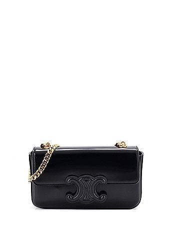Céline Triomphe Chain Shoulder Bag Leather Small (view 1)