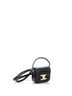 Céline 100% Other Black Claude Shoulder Bag Lizard Mini One size - photo 3