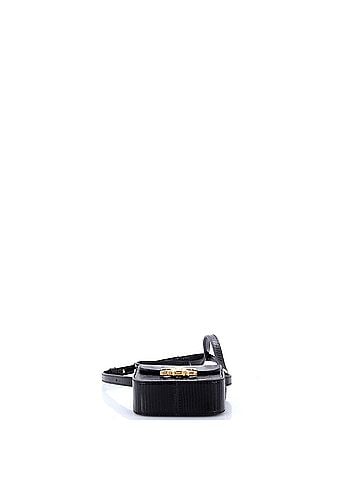 Céline Claude Shoulder Bag Lizard Mini (view 2)