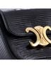 Céline 100% Other Black Claude Shoulder Bag Lizard Mini One size - photo 6