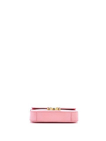 Céline Claude Chain Shoulder Bag Lizard (view 2)