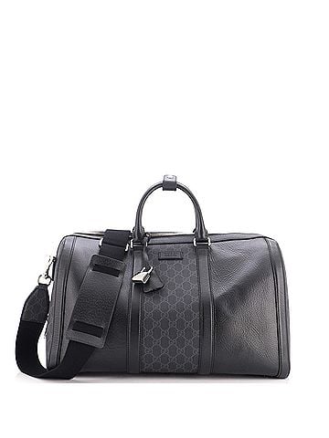 Gucci Convertible Duffle Backpack GG Coated Canvas and Leather Medium (view 1)