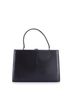 Céline 100% Leather Gray Clasp Top Handle Bag Leather Medium One size - photo 4