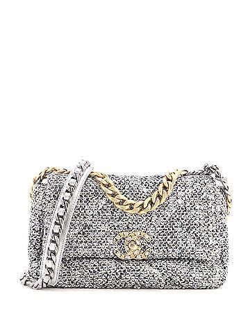 Chanel 19 Flap Bag Quilted Sequins Medium (view 1)