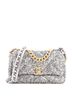 Chanel 100% Other Gray 19 Flap Bag Quilted Sequins Medium One size - photo 1