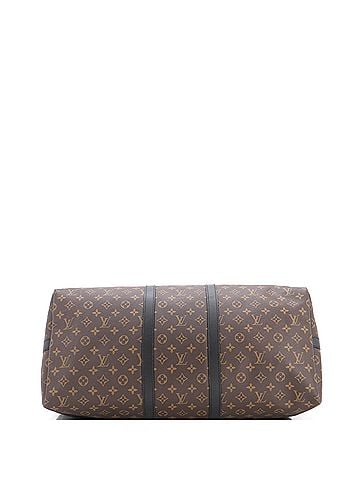 Louis Vuitton Keepall Bandouliere Bag Macassar Monogram Canvas 55 (view 2)