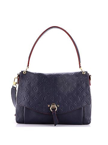 Louis Vuitton Blanche Handbag Monogram Empreinte Leather MM (view 1)