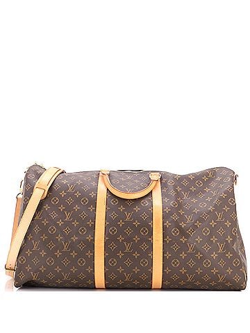 Louis Vuitton Keepall Bandouliere Bag Monogram Canvas 60 (view 1)