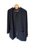 Un Jour Ailleurs Blue Blazer Size 10 - photo 1