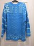 Free People Fair Isle Blue White Pullover Sweater Size S - photo 7