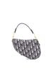 Christian Dior 100% Canvas Plain Blue Saddle Handbag Oblique Canvas Mini One size - photo 4
