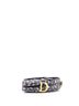 Christian Dior 100% Canvas Plain Blue Saddle Handbag Oblique Canvas Mini One size - photo 2
