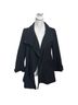 Loeffler Randall 100% Wool Black Coat Size 0 - photo 4