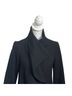 Loeffler Randall 100% Wool Black Coat Size 0 - photo 5