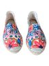 Boden Floral Pink Blue Teal Tan Multi Color Flats Size EU 38 - photo 2