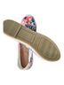 Boden Floral Pink Blue Teal Tan Multi Color Flats Size EU 38 - photo 6