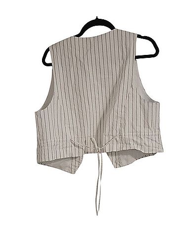 Zara Pinstripe Tie-back Vest Vest (view 2)