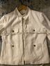 Zara 100% Acetate White Jacket Size S - photo 3