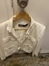 Zara 100% Acetate White Jacket Size S - photo 7